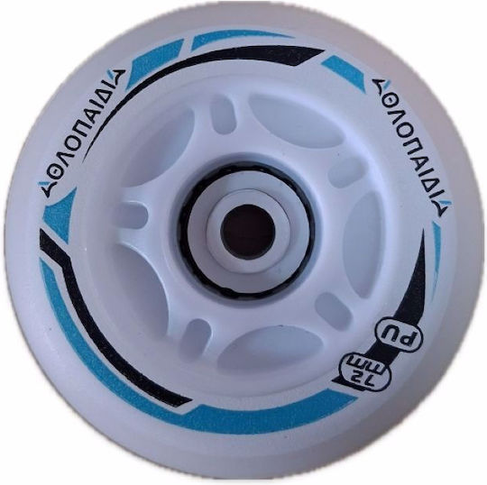 3K Rollerzubehör Led Räder für Scooter 1084 Blau