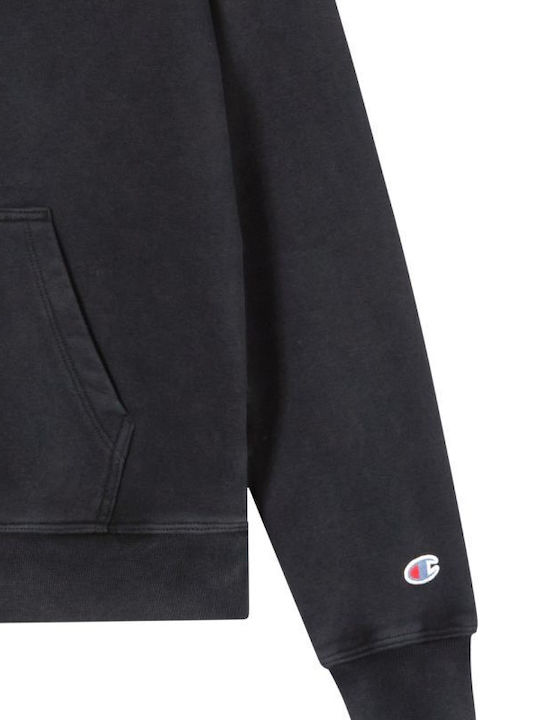 Women's Sweatshirt Hooded Black