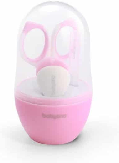 Babyono Baby Nail Care Set Pink 3 Pieces