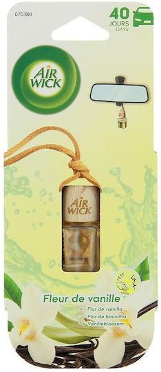 Air Wick Κρεμαστό Αρωματικό Υγρό Αυτοκινήτου Vanilla 5ml 070380