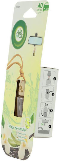 Air Wick Κρεμαστό Αρωματικό Υγρό Αυτοκινήτου Vanilla 5ml 070380