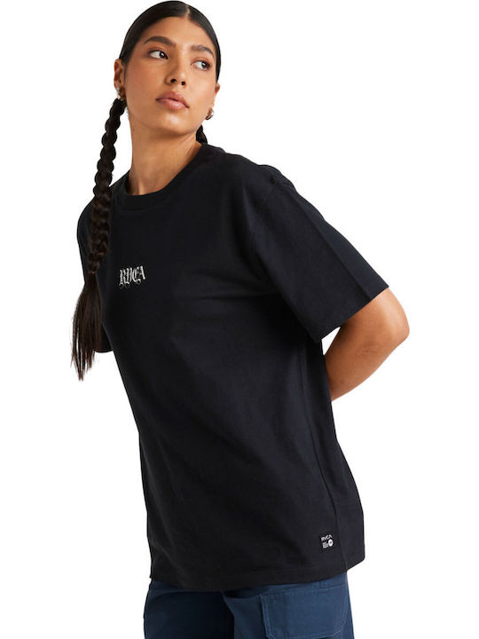 Damen Sportlich T-Shirt Black
