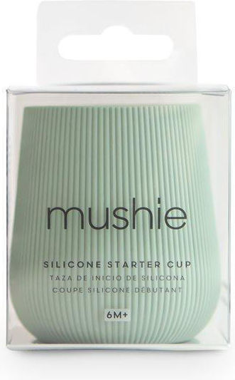 Mushie Παιδικό Ποτηράκι από Σιλικόνη Μπλε 59ml για 6m+