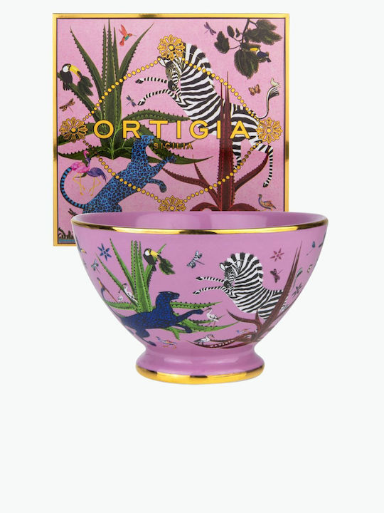 Μπωλ Σερβιρίσματος Ortigia Sicilia Jungle Pink Bowl Μπωλ Σερβιρίσματος Ortigia Sicilia Jungle Pink Bowl