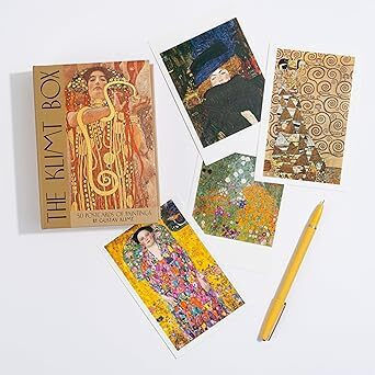 The Klimt Box 50 Postcards Of Paintings By Gustav Klimt 0926