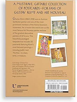 The Klimt Box 50 Postcards Of Paintings By Gustav Klimt 0926