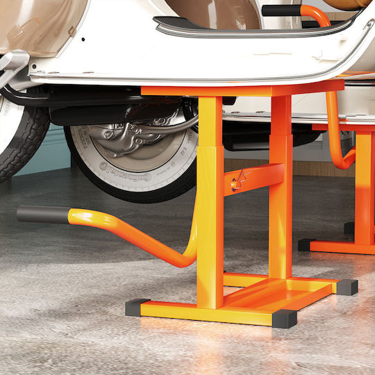 Durhand Lifting Stand Up To 150 Kg Metal Rubber Surface Crank 48x34x43 Cm Orange C30-011v00og