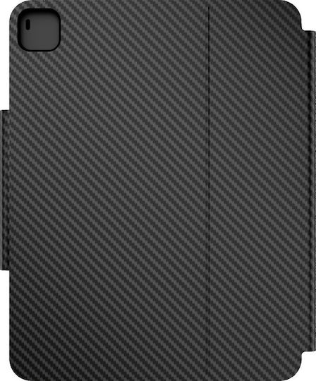 Typecase Klappdeckel Tablet Hülle Ipad Air 13 2024/2025 Carbon Fiber Kb206-129-e-cbkcbk-blk-b-us-v5