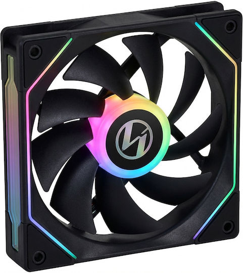 Deepcool FD12 V2 PWM Case Fan 120mm (2050rpm / 63.6cfm) with RGB Lighting and 4-Pin Connection