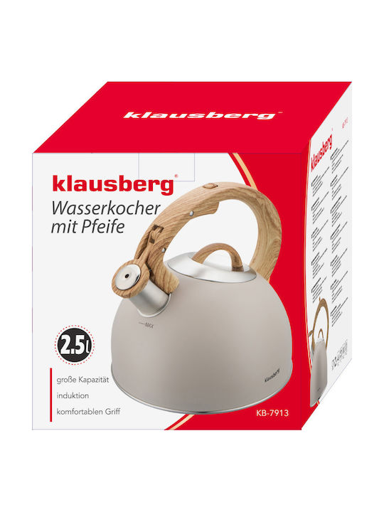 Klausberg Βραστήρας Ανοξείδωτος 2500ml Klausberg Βραστήρας Ανοξείδωτος 2500ml