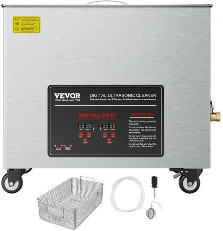 Vevor Ultrasonic Cleaner 50Lt Inox With Digital Timer