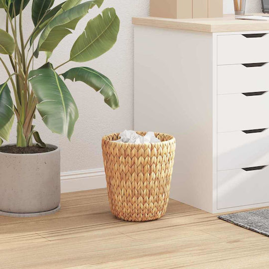 vidaXL Κάδος Απορριμμάτων Πλαστικός Καφέ 25x25x28.5cm 2τμχ