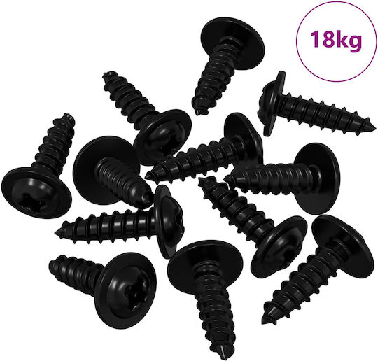 vidaXL Screw with Diameter M3.5 and Length 12mm 16364pcs