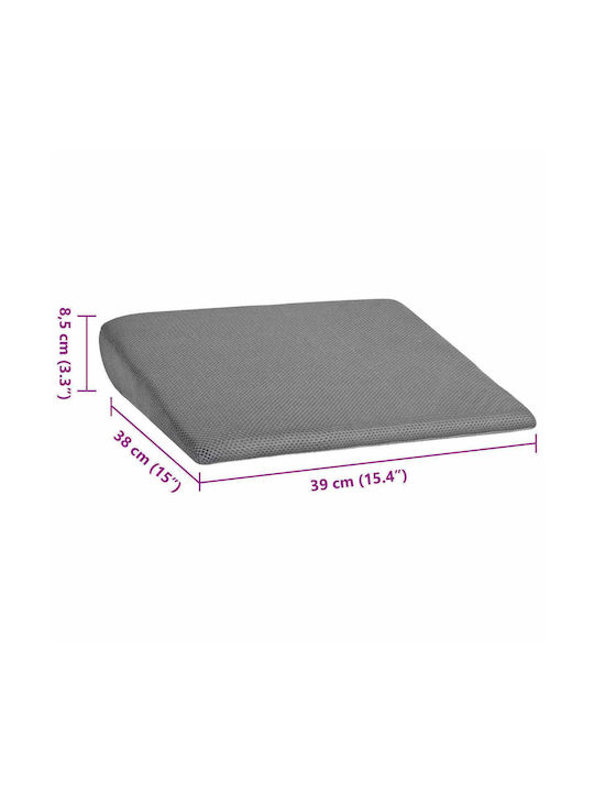 vidaXL Sofa Cushion from Velvet Gray 38x39cm.