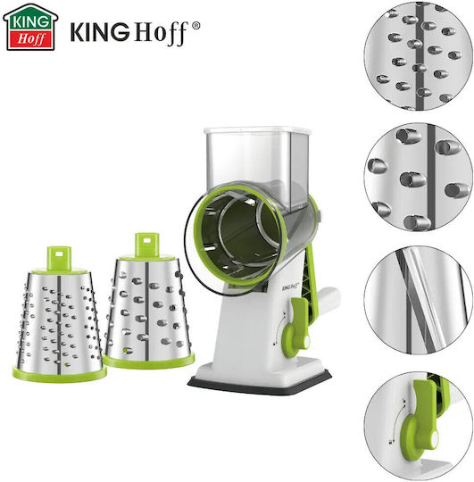 KING Hoff Manual Grater for Fruits & Vegetables