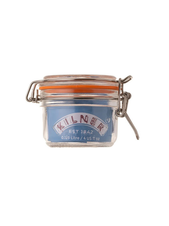 KIlner Βάζο Γενικής Χρήσης με Αεροστεγές Καπάκι Γυάλινο 125ml