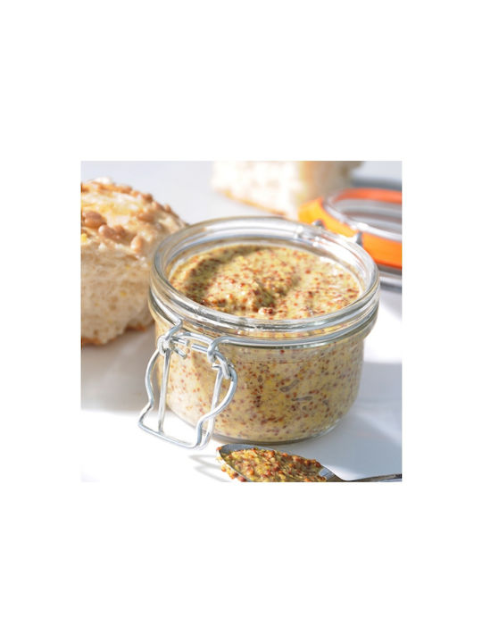 KIlner Βάζο Γενικής Χρήσης με Αεροστεγές Καπάκι Γυάλινο 125ml