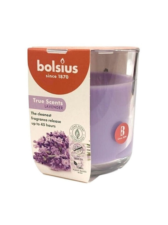 Bolsius True Scents Duftkerze Φ9,5x8,5cm Lavendel
