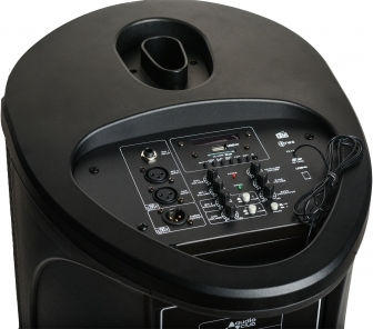 Audio Club TOWER-400 Set with Powered Speaker PA 250W with Woofer 8"