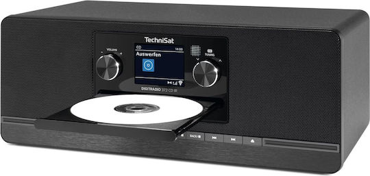 Technisat Аудиосистема 2 DigitRadio 372 CD IR 0000/5102 с CD Player Черен