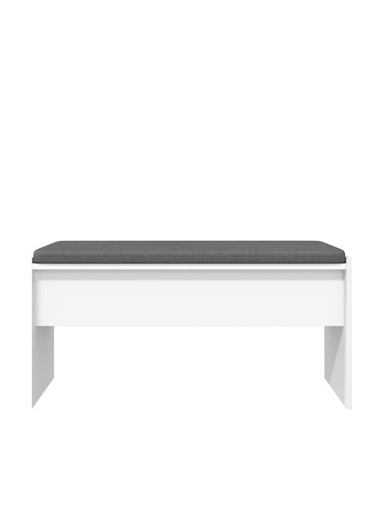 Bancă Exterior Lemnos cu Perne 80x38x46cm