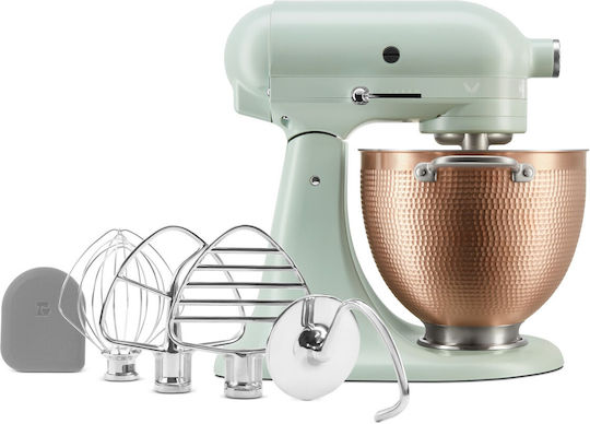 Kitchenaid 5KSM180LEELB Κουζινομηχανή 300W με Ανοξείδωτο Κάδο 4.7lt