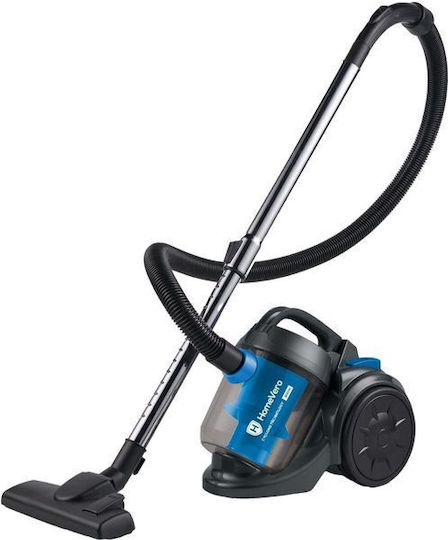 HomeVero HV-VC800 Ηλεκτρική Σκούπα 800W με Κάδο 2lt Μπλε