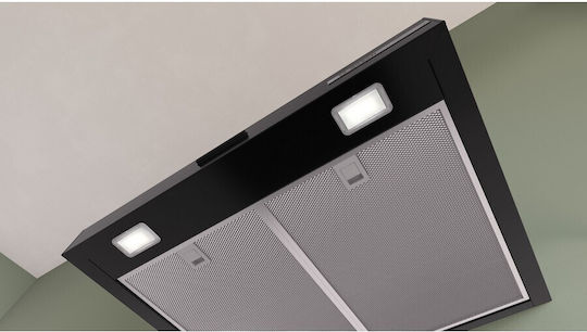 Bosch Απορροφητήρας Καμινάδα 60cm Μαύρος με Wi-Fi