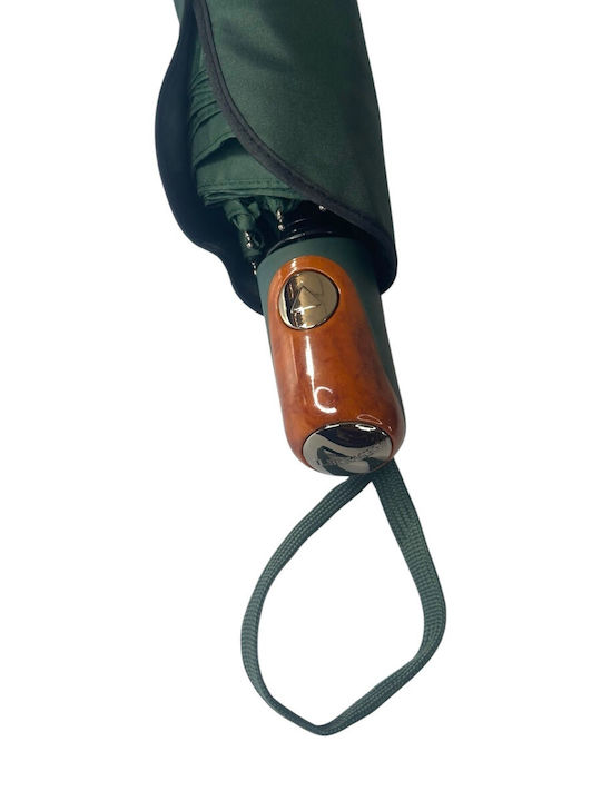 Jl Breaker Windproof Automatic Umbrella Compact Green
