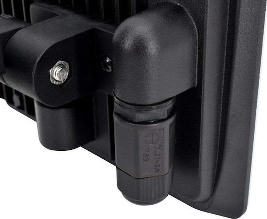Bemko Στεγανός Προβολέας LED 30W Φυσικό Λευκό 4000K IP65