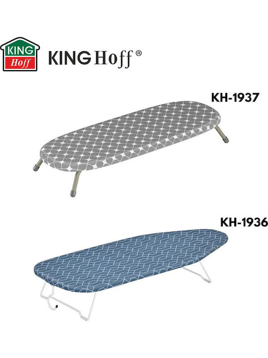 KING Hoff Σιδερώστρα για Σίδερο Ατμού Επιτραπέζια 76x30.5cm