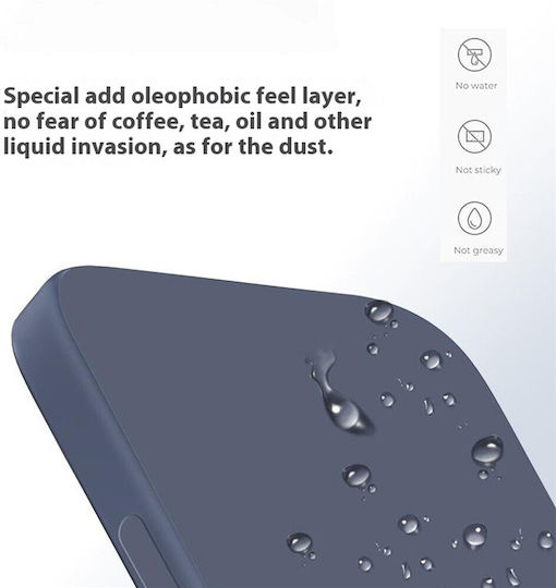 Smooth Back Cover Silicon Albastru (Realme GT 8 Pro)