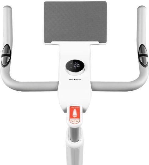 Spokey Zen Upright Exercise Bike Electromagnetic with Wheels