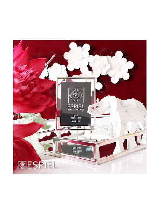 Espiel Metallic Photo Frame with Silver Frame