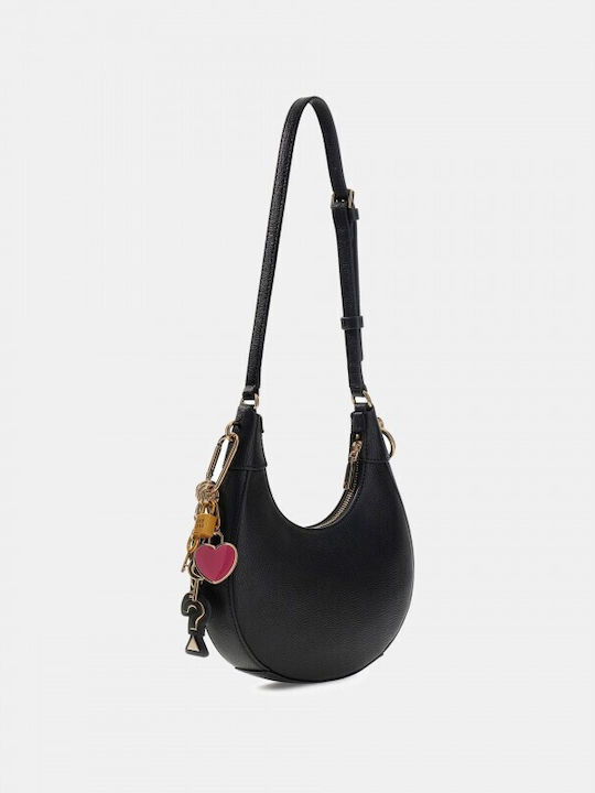 Damen Hobo Tasche Schwarz