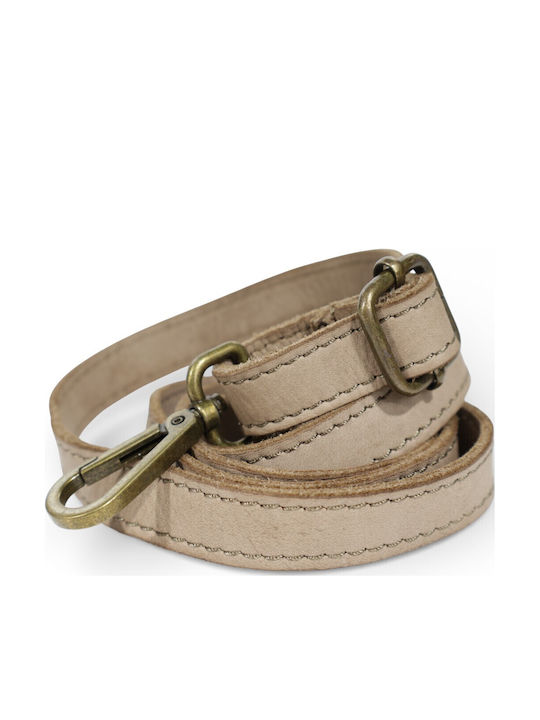 Leather Women's Shoulder Crossbody Bag Taupe