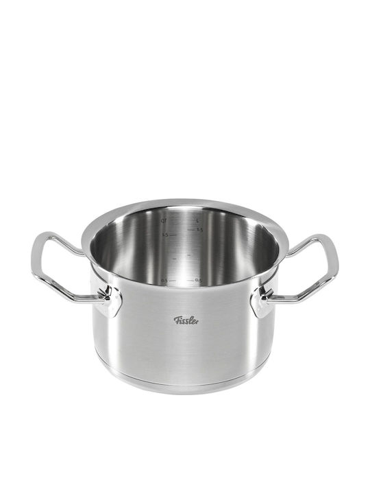 Fissler Original-profi Cookware Set of Stainless Steel with No Coating 5pcs