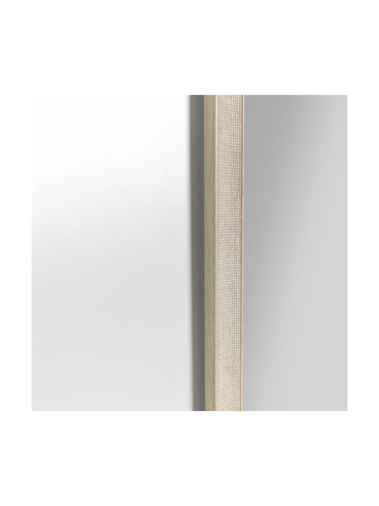 Liberta Organic Wandspiegel mit Beige Kunststoff Rahmen 95.4x65.4cm 4Stück