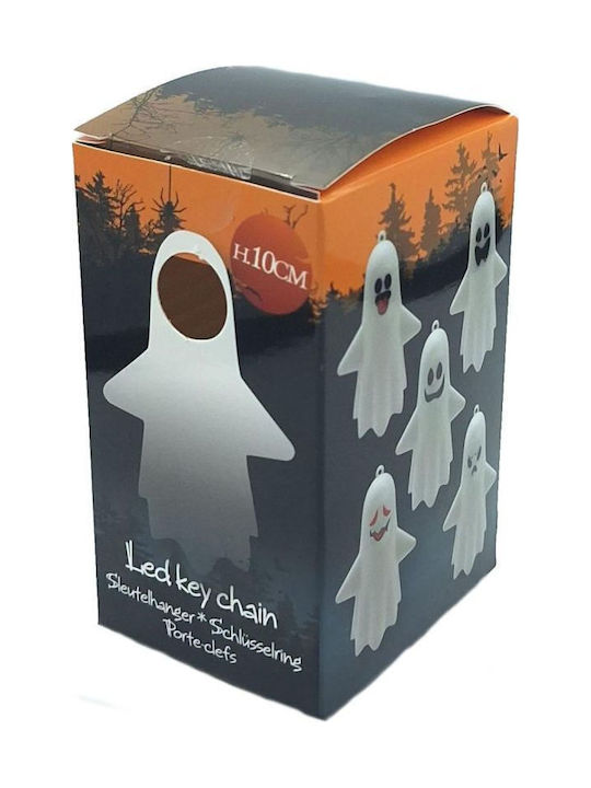 Decorative Keyring Pendant Ghost Led Red Eyes