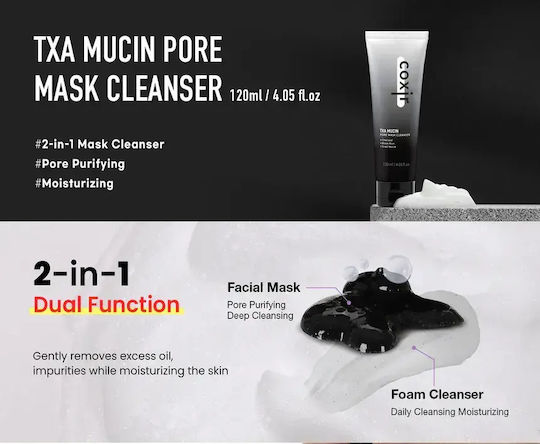 Coxir Txa Mucin Μάσκα Προσώπου 80ml