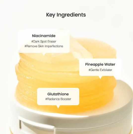 Biodance Vita Niacinamide Facial Toning Pads With Niacinamide & Hyaluronic Acid 60 Pieces