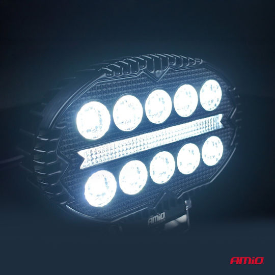 AMiO LED 12 / 24V 45W 4.3cm Car Headlights with White Lighting Colour 1 Piece