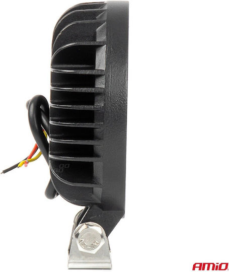 AMiO LED 12 / 24V 45W 3.8см с Бял Цвят на Осветлението 1 Брой
