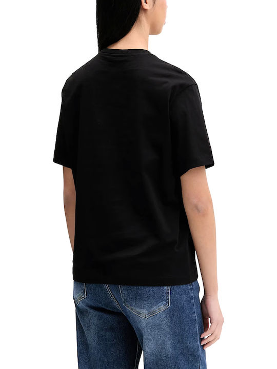 Karl Lagerfeld Logo T-Shirt White-black-fuchsia