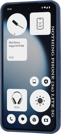 Techsuit Softflex Back Cover Silicon Albastru marin (Nothing Phone (3a))