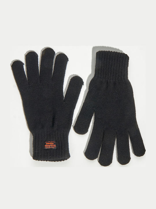 Men's Knitted Gloves Black