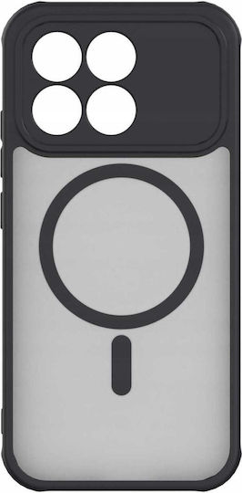 Spacecase Hybrid Magsafe Back Cover Πλαστικό Μαύρο (Poco F8 Pro)