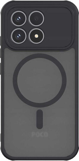 Spacecase Hybrid Magsafe Back Cover Πλαστικό Μαύρο (Poco F8 Pro)