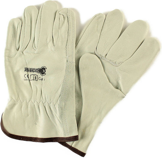 Gloves for Work Driver Leather 1pcs
