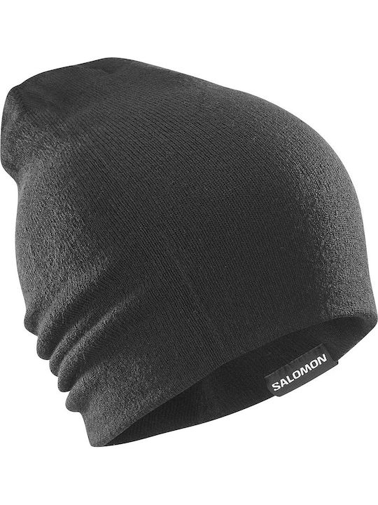 Beanie Unisex Wendbar Beanie Gestrickt in Lila Farbe